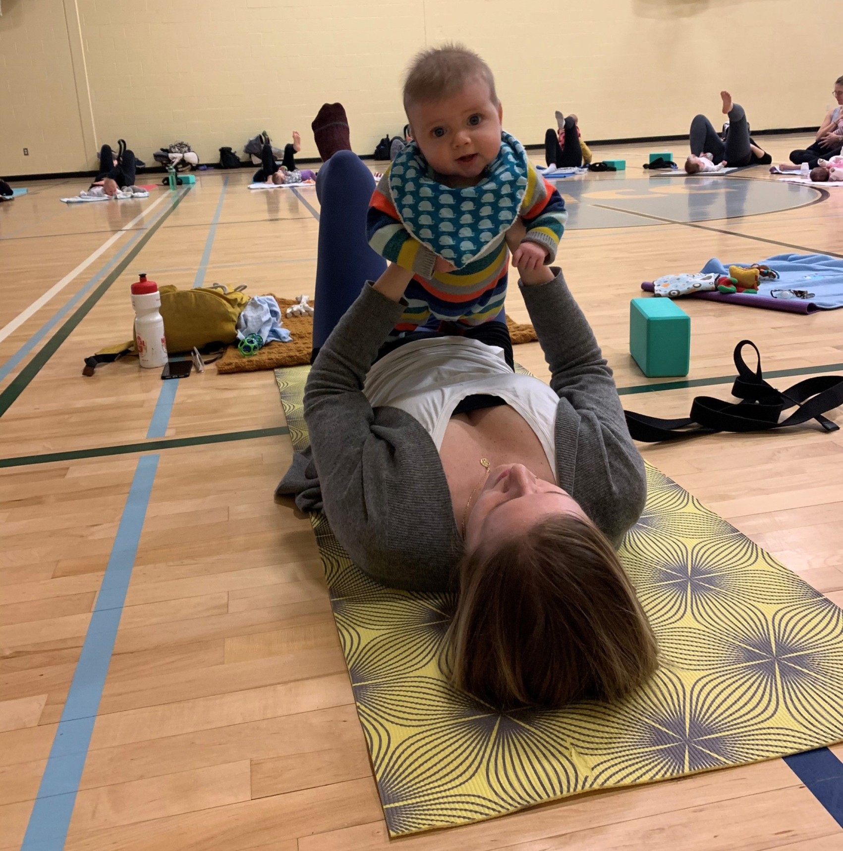 baby at class